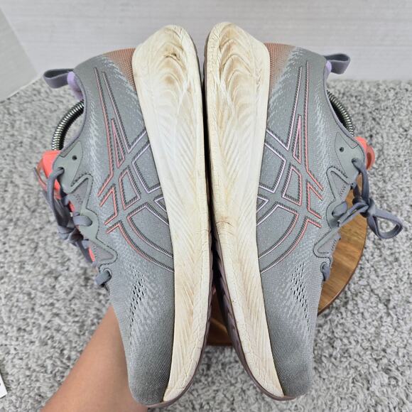 Asics Gel-Cumulus 25 Gray Purple Gym Daily Athletic Road Running Shoe Women 10.5 - Picture 8 of 14